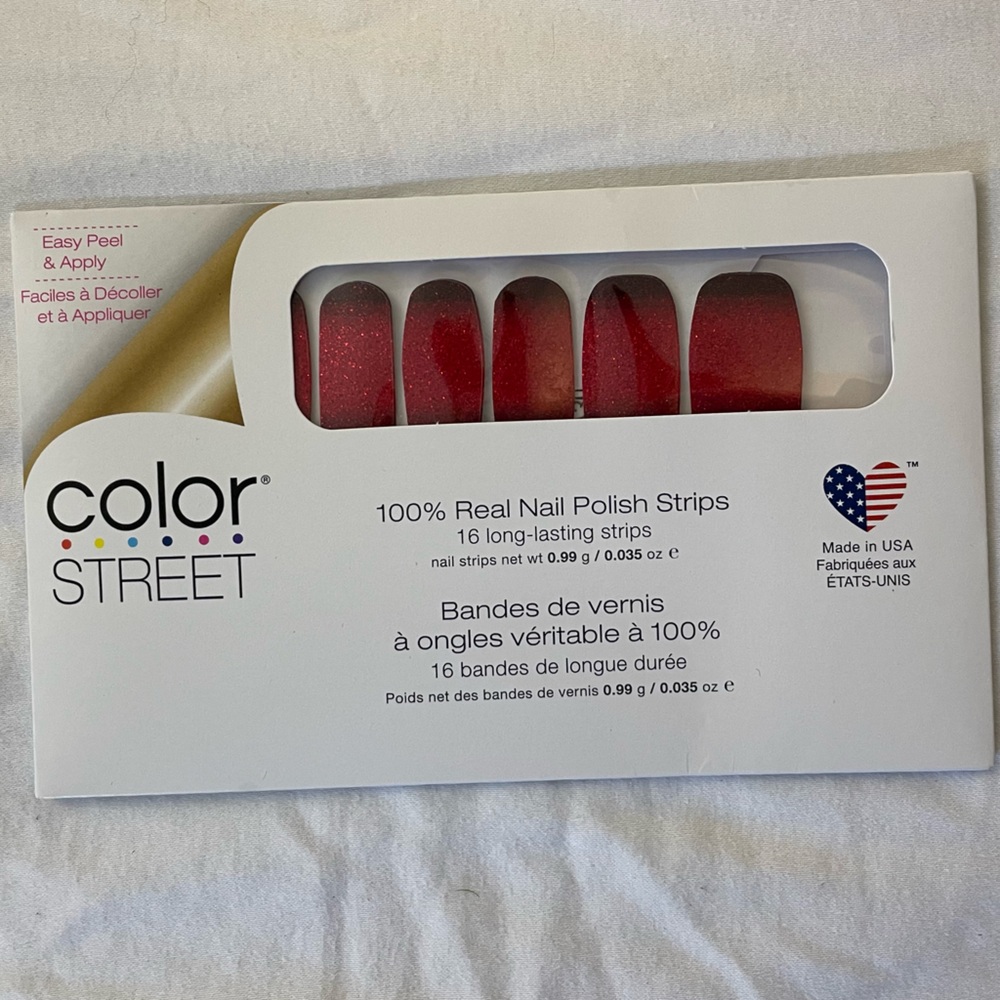 Color Street Nail Strips Bloody Gorgeous!
